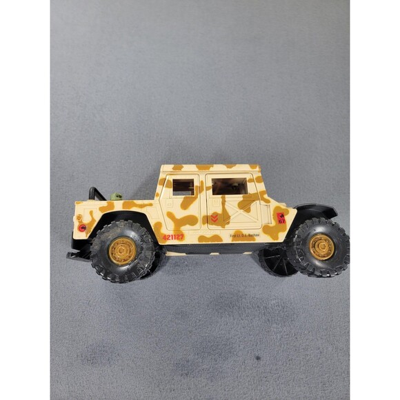 Vintage 1997 Lanard Toys Military Humvee Vehicle Camouflage First Lt D.E. Bashaw - Picture 9 of 12